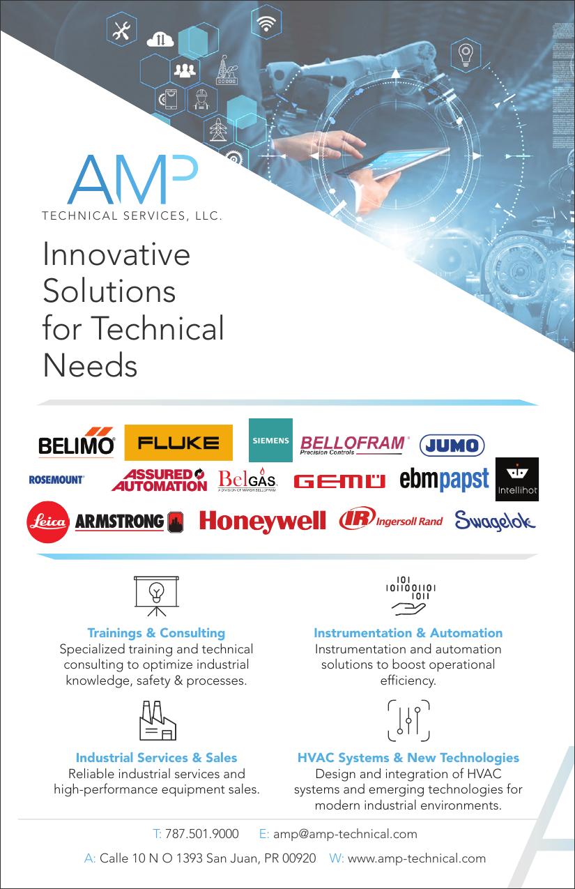 AMP Technical Services capability flyer